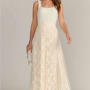 New York and company Just Me Crochet Mesh Skirt - Brands We Love